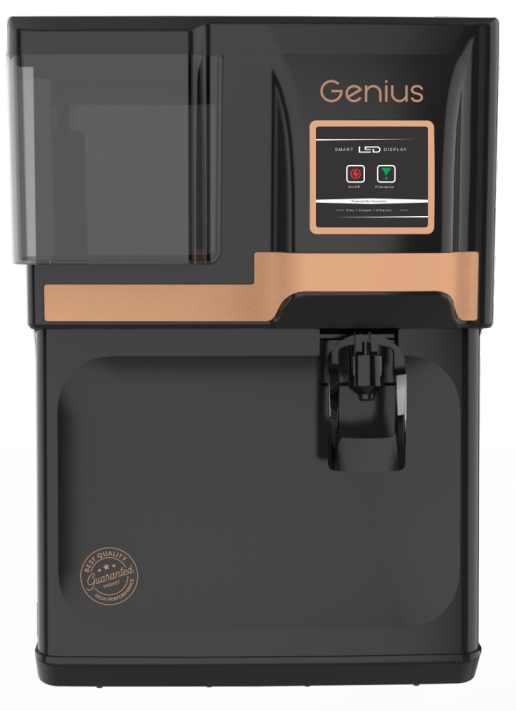 AURA PURE X Genius RO Water Purifier - Black Gold