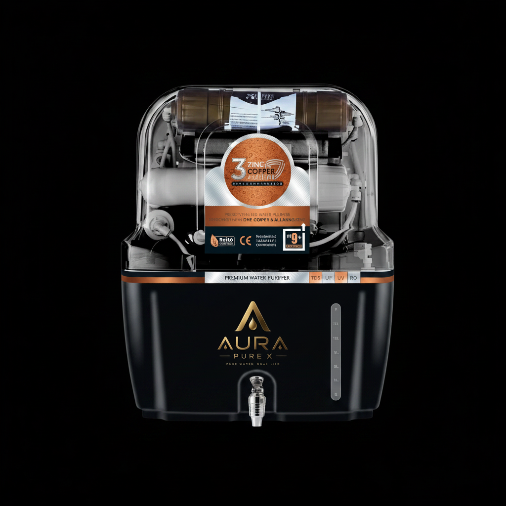 AURA PUREX SWIFT Black Background